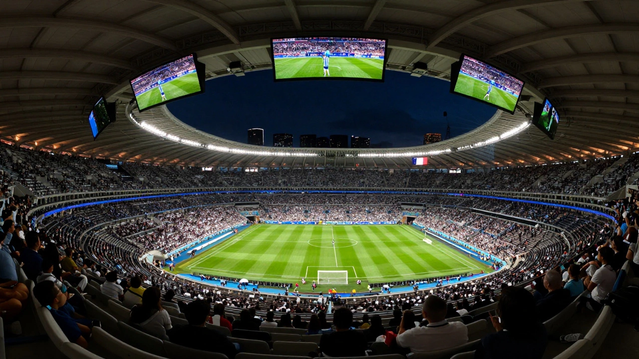 Global view of homes watching the World Cup final, united by a single football match.